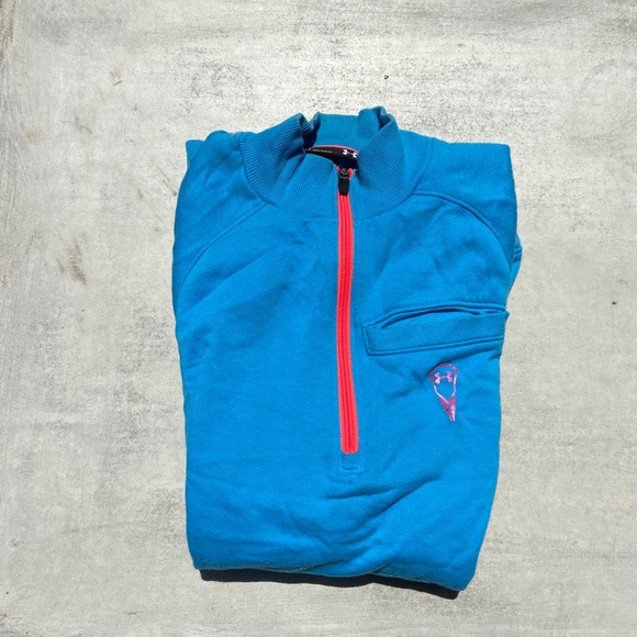 Under Armour Lax Quarter Zip - Bright Blue - Picture 2 of 3